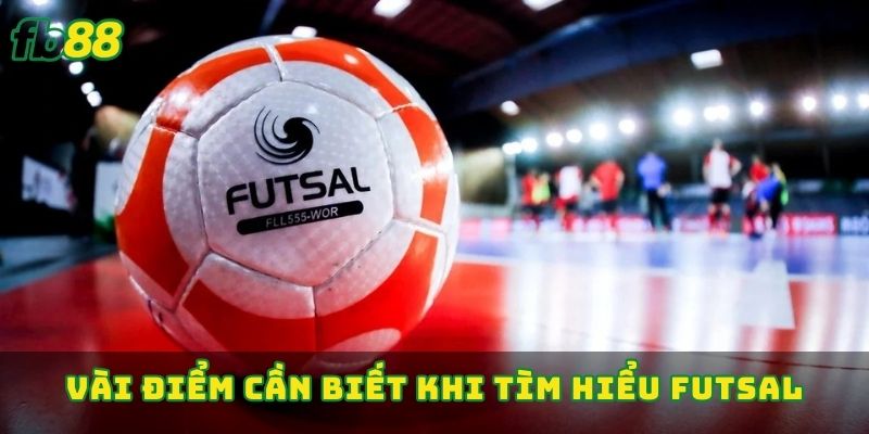Vài điểm cần biết khi tìm hiểu Futsal