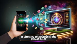 So sánh casino trực tuyến trên nền tảng mobile và desktop